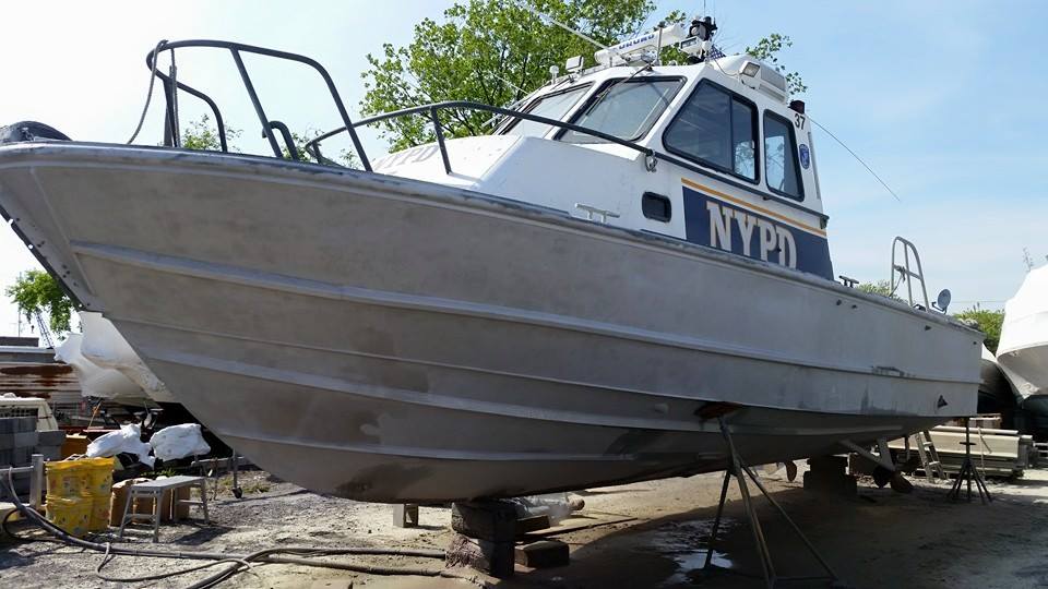 Marine blasting project