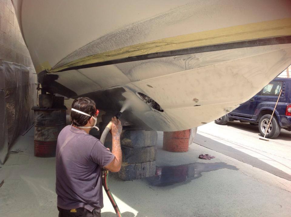 Marine blasting project