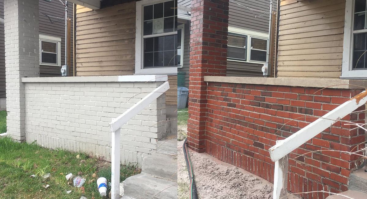 Residential blasting project